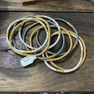NWT Leather Bracelet Set